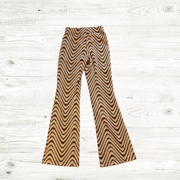 Urban Outfitters Brown Flare Pants Size S - Picture 2 of 4